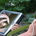 USB-mikroskop med en Tablet PC.